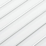Ante a Lamelle 4 pz Bianche 61,5x39,4 cm in Legno di Pino