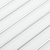 Ante a Lamelle 4 pz Bianche 61,5x39,4 cm in Legno di Pino