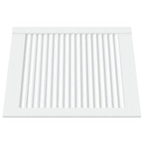 Anta a Lamelle Bianca 61,5x49,4 cm in Legno di Pino