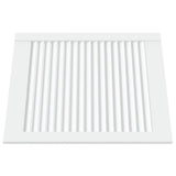 Ante a Lamelle 2 pz Bianche 61,5x49,4 cm in Legno di Pino