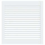 Anta a Lamelle Bianca 61,5x59,4 cm in Legno di Pino