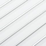 Ante a Lamelle 4 pz Bianche 61,5x59,4 cm in Legno di Pino