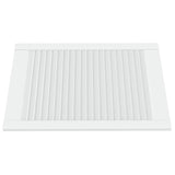 Ante a Lamelle 2 pz Bianche 69x49,4 cm in Legno di Pino