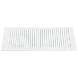 Ante a Lamelle 4 pz Bianche 99,3x39,4 cm in Legno di Pino