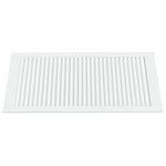 Ante a Lamelle 4 pz Bianche 99,3x49,4 cm in Legno di Pino