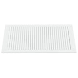 Ante a Lamelle 4 pz Bianche 99,3x49,4 cm in Legno di Pino