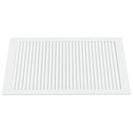 Ante a Lamelle Bianche 2 pz Bianche 99,3x59,4 cm Legno di Pino