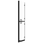 Parete per Doccia Walk-in Pieghevole in Vetro ESG 110x190 cm