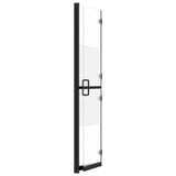 Parete per Doccia Walk-in Pieghevole in Vetro ESG 70x190 cm
