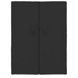 Scarpiera Nera 60x28x90 cm Tessuto