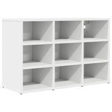 Mobile per scarpe Bianco 77,5 x 30 x 51 cm Legno truciolato