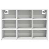 Mobile per scarpe Bianco 77,5 x 30 x 51 cm Legno truciolato