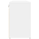 Mobile per scarpe Bianco 77,5 x 30 x 51 cm Legno truciolato