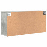 Mobile per scarpe Grigio cemento 103 x 30 x 51 cm