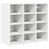 Mobile per scarpe Bianco 77,5 x 30 x 67 cm Legno truciolato