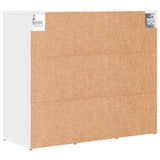 Mobile per scarpe Bianco 77,5 x 30 x 67 cm Legno truciolato