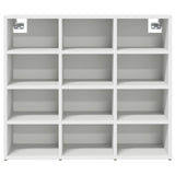 Mobile per scarpe Bianco 77,5 x 30 x 67 cm Legno truciolato
