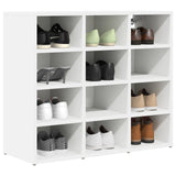 Mobile per scarpe Bianco 77,5 x 30 x 67 cm Legno truciolato