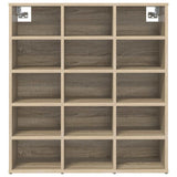 Mobile per scarpe Rovere Sonoma 77,5 x 30 x 83,5 cm