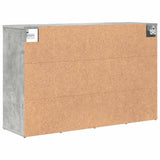Mobile per scarpe Grigio cemento 103 x 30 x 67 cm