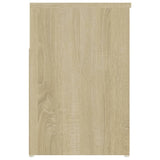 Panca Porta Scarpe Rovere Sonoma 80x30x45 cm Legno truciolato