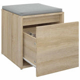 Cassetto Contenitore Rovere Sonoma 40,5x40x40 cm in truciolato