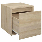 Cassetto Contenitore Rovere Sonoma 40,5x40x40 cm in truciolato