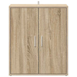 Scarpiera Rovere Sonoma 60x35x70 cm in Truciolato