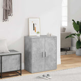 Scarpiera Grigio Cemento 60x35x70 cm in Legno truciolato