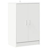 Scarpiera Bianca 60x35x92 cm in Legno truciolato