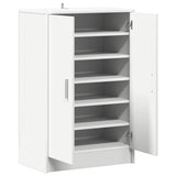 Scarpiera Bianca 60x35x92 cm in Legno truciolato
