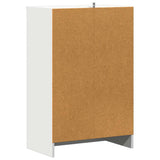 Scarpiera Bianca 60x35x92 cm in Legno truciolato