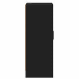 Scarpiera Nera 60x35x92 cm in Truciolato