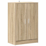 Scarpiera Rovere Sonoma 60x35x92 cm in Legno truciolato