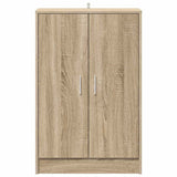 Scarpiera Rovere Sonoma 60x35x92 cm in Legno truciolato