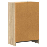 Scarpiera Rovere Sonoma 60x35x92 cm in Legno truciolato