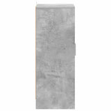 Scarpiera Grigio Cemento 60x35x92 cm in Truciolato