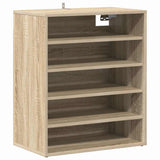 Scarpiera Rovere Sonoma 60x35x70 cm in Truciolato