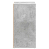 Scarpiera Grigio Cemento 60x35x70 cm in Truciolato