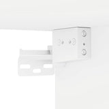 Scarpiere 2 pz Bianche 32x35x70 cm in Legno truciolato