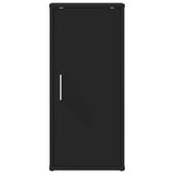 Scarpiere 2 pz Nere 32x35x70 cm in Legno truciolato
