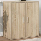 Scarpiere 2 pz Rovere Sonoma 32x35x70 cm in Truciolato