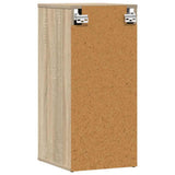 Scarpiere 2 pz Rovere Sonoma 32x35x70 cm in Truciolato