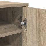 Scarpiere 2 pz Rovere Sonoma 32x35x70 cm in Truciolato