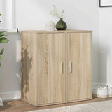 Scarpiere 2 pz Rovere Sonoma 32x35x70 cm in Legno truciolato