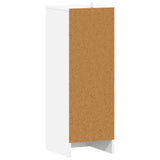 Scarpiera Bianca 32x35x92 cm in Legno truciolato