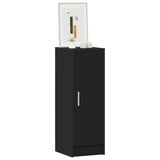 Scarpiera Nera 32x35x92 cm in Legno truciolato