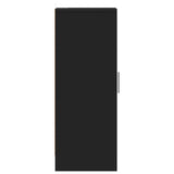 Scarpiera Nera 32x35x92 cm in Truciolato