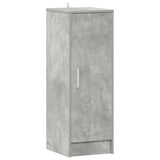 Scarpiera Grigio Cemento 32x35x92 cm in Truciolato