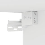 Scarpiere 2 pz Bianche 31,5x35x70 cm in Truciolato